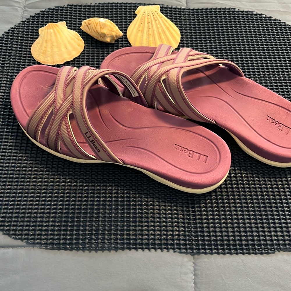 LLBean slides. Purple